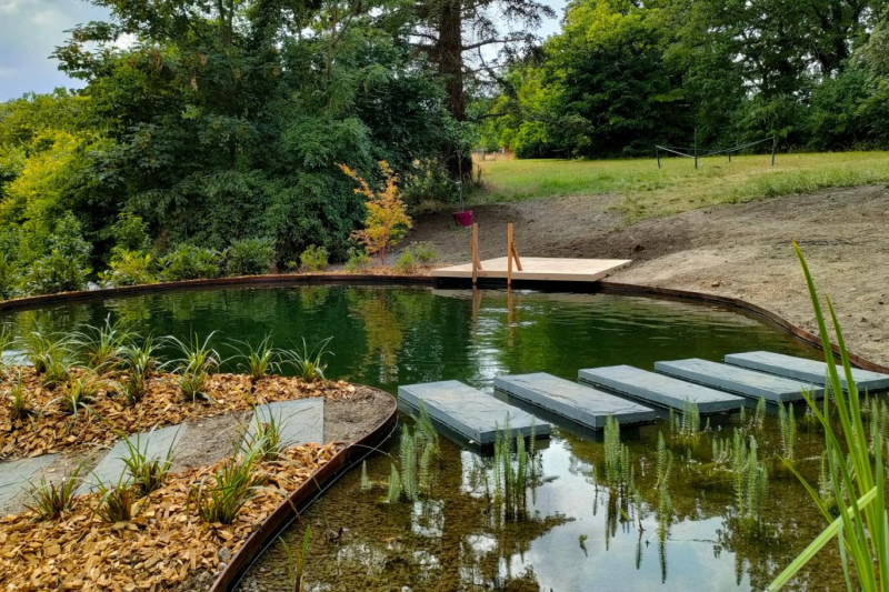 Piscine naturelle à Namur